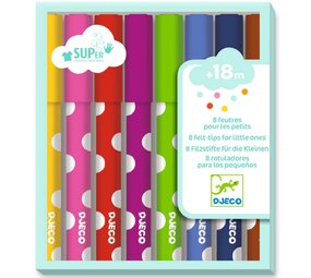 Djeco Djeco |  Viltstiften 8 stuks Djeco Djeco |  Viltstiften 8 stuks