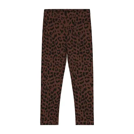 Daily Brat Daily Brat | Leopard Pants Hickory Brown