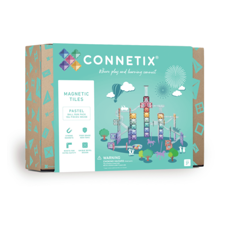 Connetix Connetix | Pastel Ball Run Pack I 106 pc Connetix Connetix | Pastel Ball Run Pack I 106 pc