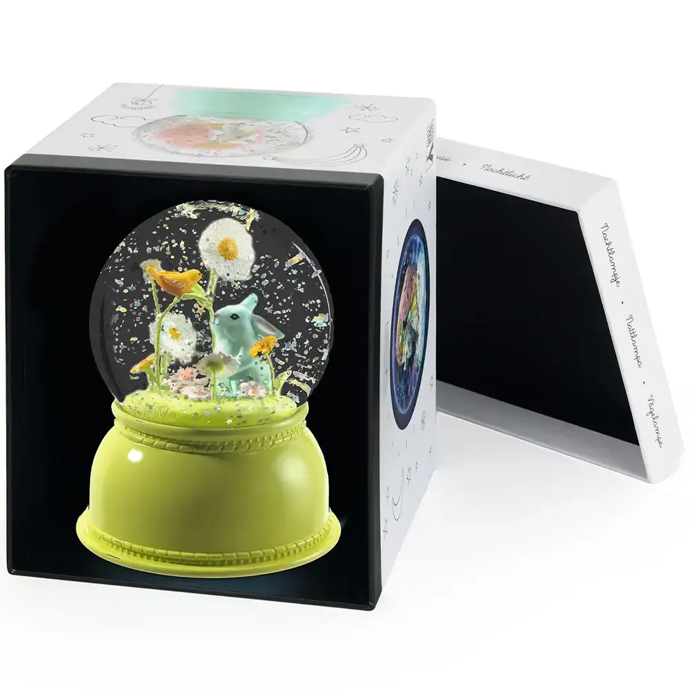 Djeco Djeco | Sneeuwbol Nachtlampje | Lapin