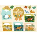 Djeco Djeco | Verjaardagsuitnodigingen | Jungle Animals Djeco Djeco | Verjaardagsuitnodigingen | Jungle Animals