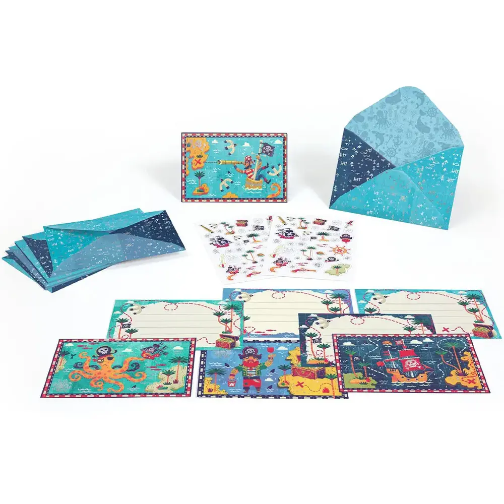 Djeco Djeco | Verjaardagsuitnodigingen | All Aboard