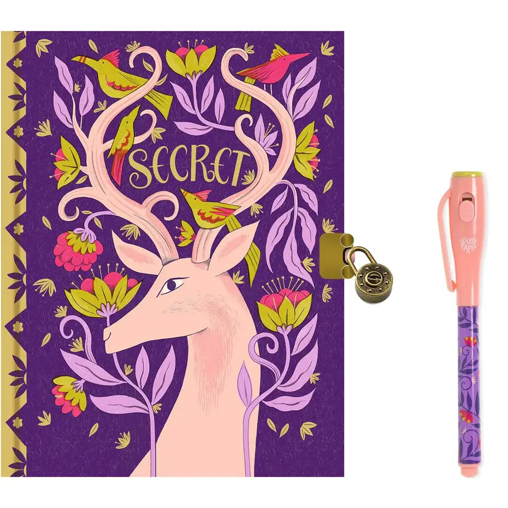 Djeco Djeco | Notebook | Geheim dagboek met magische pen | Melissa