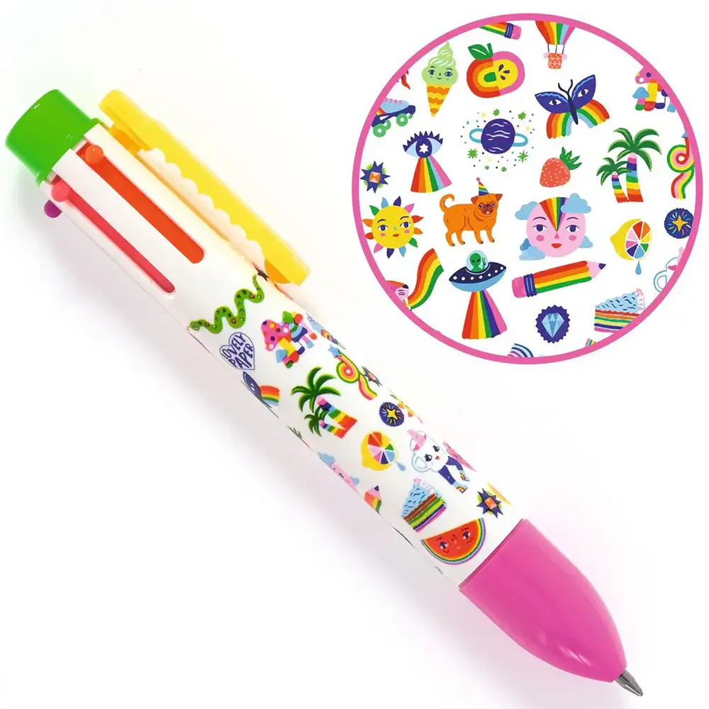 Djeco Djeco | 6-in-1 kleuren pen | Sarah
