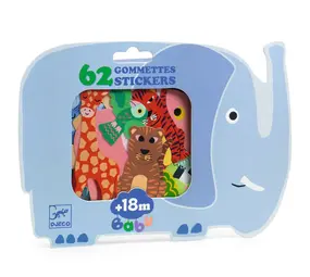 Djeco Djeco | Big stickers | Safari Animals Djeco Djeco | Big stickers | Safari Animals