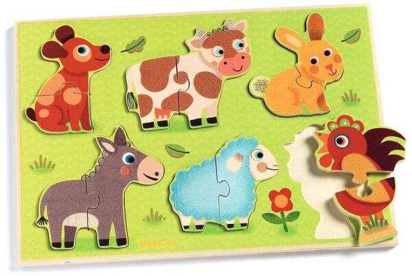 Djeco Djeco | Puzzel | CouCou | Koe