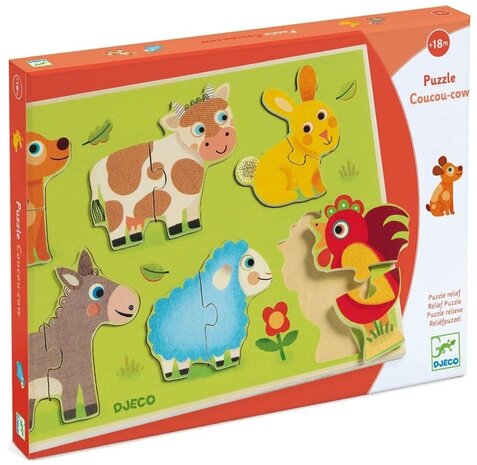 Djeco Djeco | Puzzel | CouCou | Koe