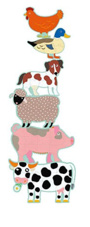 Djeco Djeco | Vloerpuzzel  | Honoré & Friends