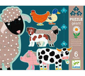 Djeco Djeco | Vloerpuzzel  | Honoré & Friends