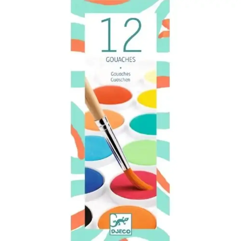 Djeco Djeco | Waterverf | 12 kleuren