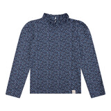 Navy Natural Navy Natural | Loulou top navy leopard flower Navy Natural Navy Natural | Loulou top navy leopard flower