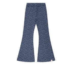 Navy Natural Navy Natural | Be flared navy leopard flower