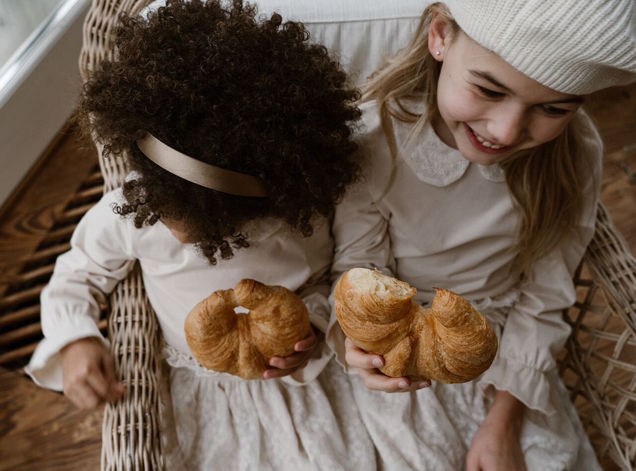 Navy Natural Navy Natural | June top flower broderie