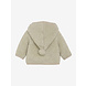 HUTTELiHUT HUTTELiHUT | Jacket Pixie Wool Teddy w. Lin | Cement
