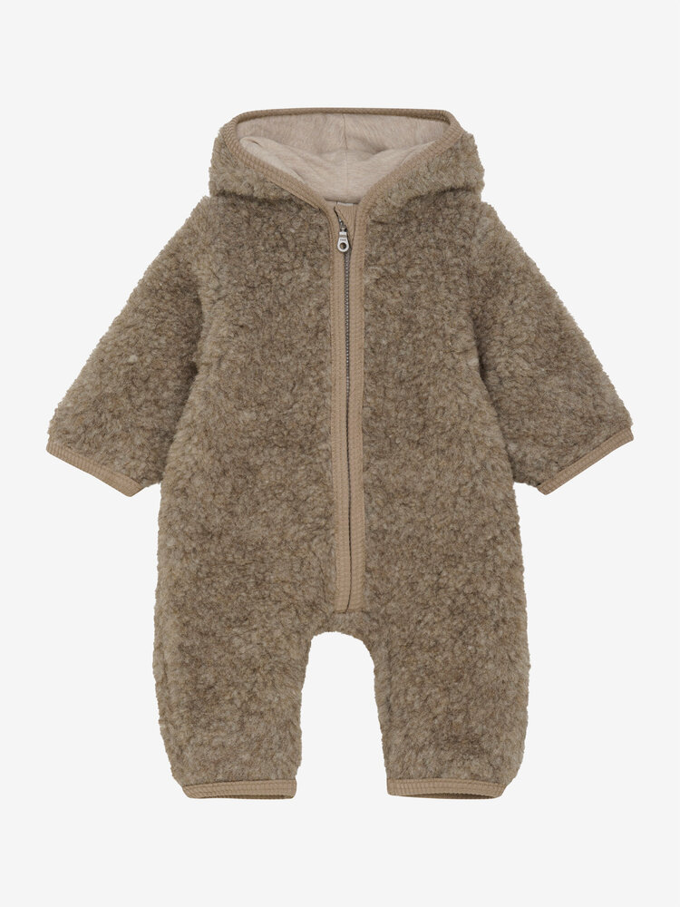HUTTELiHUT HUTTELiHUT | Pram Suit Wool Teddy w. Lin. | Camel Melange