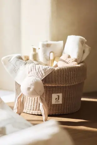 Jollein Jollein | Commodemandje | Cloudy Rib | Milky Coffee