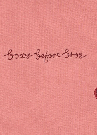 Konges Sløjd Konges Sløjd | Lou Bow Sweat Shirt Ocs | Strawberry Ice