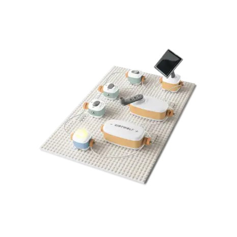 Kidywolf Kidywolf | Kidyelec-Pro | Mijn eerste elektriciteitsset | 17 stuks