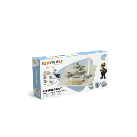 Kidywolf Kidywolf | Kidyelec-Pro | Mijn eerste elektriciteitsset | 10 stuks