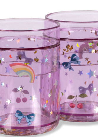 Konges Sløjd Konges Sløjd | 2 Pack Glitter Cups | Rainbow Twinkle