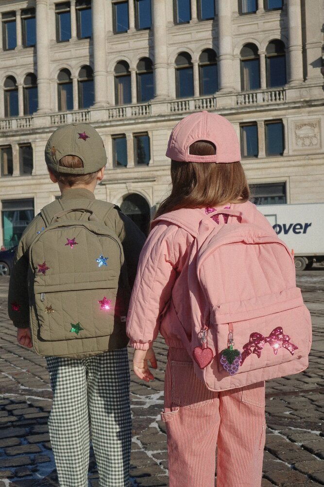 Konges Sløjd Konges Sløjd | Juno Quilted Sequin Backpack Midi | Rosette