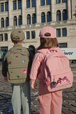 Konges Sløjd Konges Sløjd | Juno Quilted Sequin Backpack Midi | Rosette