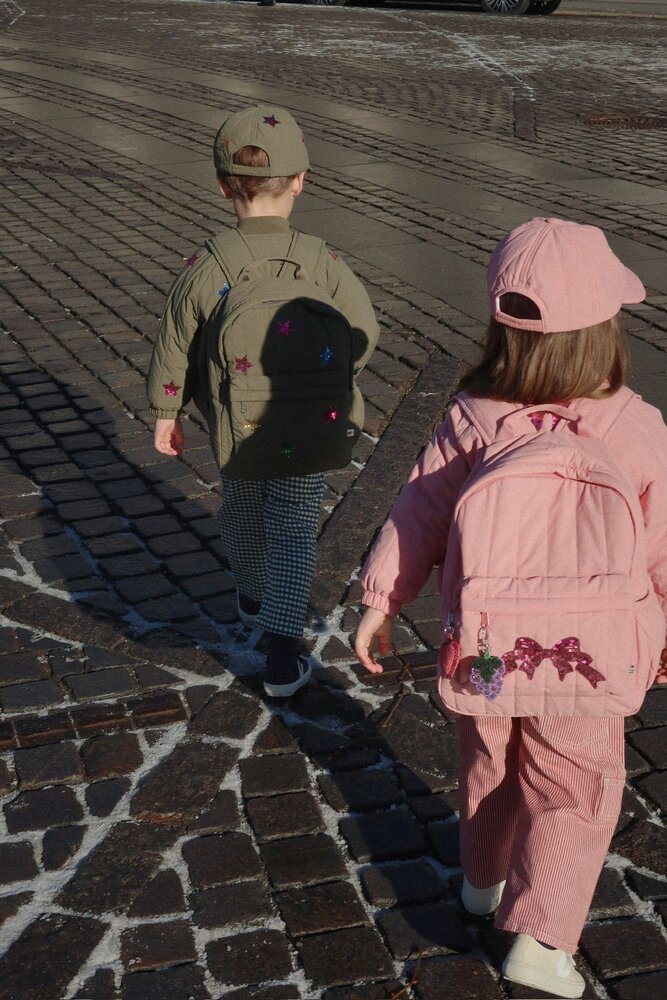 Konges Sløjd Konges Sløjd | Juno Quilted Sequin Backpack Midi | Rosette