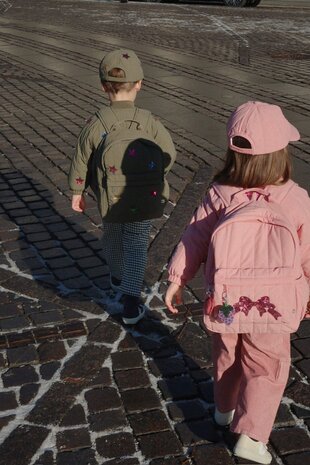 Konges Sløjd Konges Sløjd | Juno Quilted Sequin Backpack Midi | Rosette