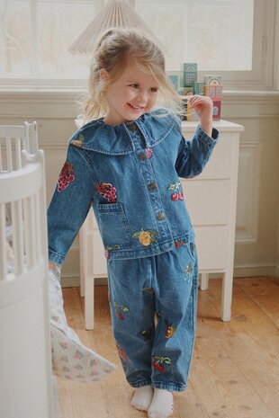 Konges Sløjd Konges Sløjd | Magot Sequin Frill Pants Gots | Vitamins