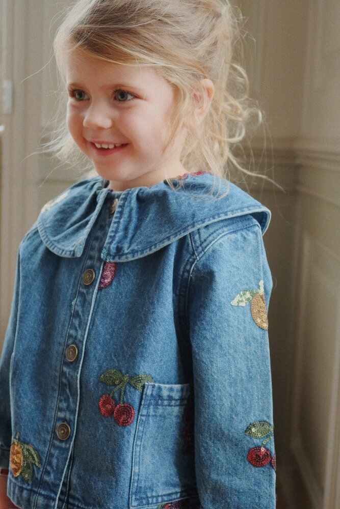 Konges Sløjd Konges Sløjd | Magot Sequin Denim Shirt Gots | Vitamins