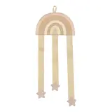 Mimi & Lula Mimi & Lula | Pink Rainbow Wall Hanger Mimi & Lula Mimi & Lula | Pink Rainbow Wall Hanger