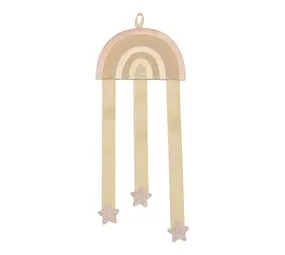 Mimi & Lula Mimi & Lula | Pink Rainbow Wall Hanger Mimi & Lula Mimi & Lula | Pink Rainbow Wall Hanger