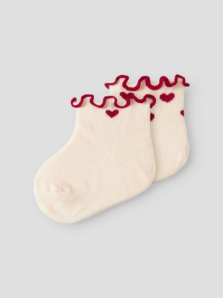 Lil ' Atelier Lil ' Atelier | NBFROSITA 2 PACK SOCK LIL | Turtledove