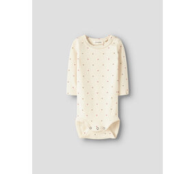 Lil ' Atelier Lil ' Atelier | NBFLALO TIG LS SLIM BODY LIL | Turtledove HEART Lil ' Atelier Lil ' Atelier | NBFLALO TIG LS SLIM BODY LIL | Turtledove HEART