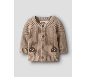 Lil ' Atelier Lil ' Atelier | NBMEMLEN LAK LS KNIT CARD LIL | Oxford Tan Lil ' Atelier Lil ' Atelier | NBMEMLEN LAK LS KNIT CARD LIL | Oxford Tan