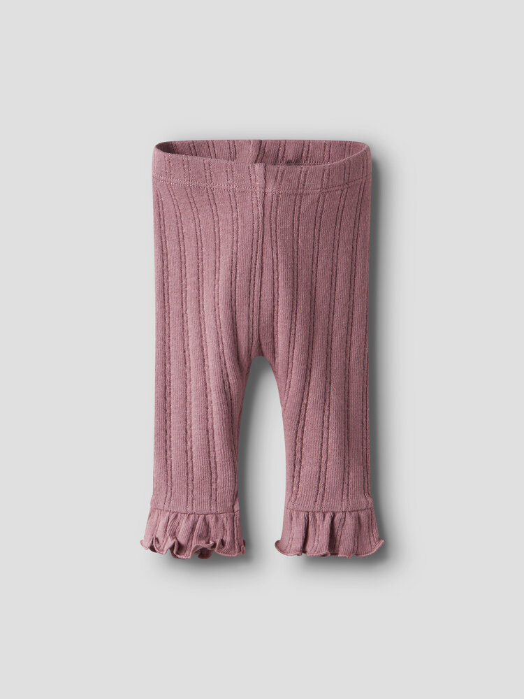 Lil ' Atelier Lil ' Atelier | NBFRITA SIG SLIM LEGGING LIL | Nostalgia Rose