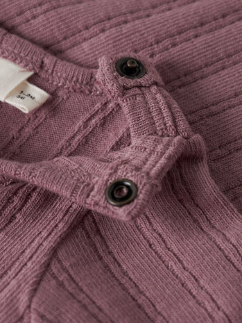 Lil ' Atelier Lil ' Atelier | NBFRITA SIG LS SLIM BODY LIL | Nostalgia Rose