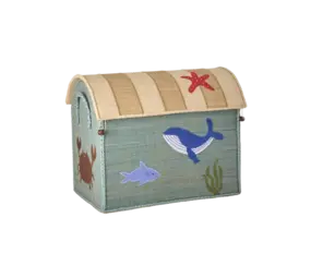Rice Everyday Magic Rice | Middelgroot Raffia Opberghuis | Ocean Theme Rice Everyday Magic Rice | Middelgroot Raffia Opberghuis | Ocean Theme