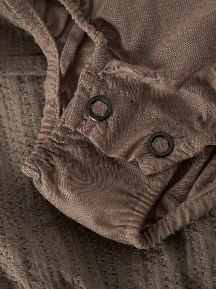 Lil ' Atelier Lil ' Atelier | NBFROSITA LIU LS BODY DRESS LIL | Sepia Tint