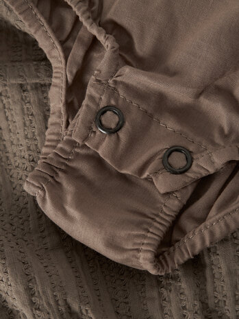 Lil ' Atelier Lil ' Atelier | NBFROSITA LIU LS BODY DRESS LIL | Sepia Tint