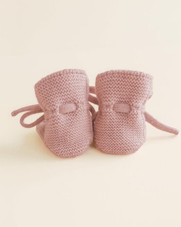 Hvid Hvid | Booties 0-9M | Powder