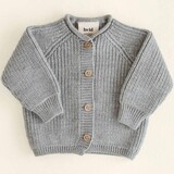 Hvid Hvid | Cardigan Inga | Grey Melange
