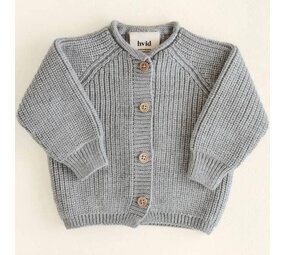Hvid Hvid | Cardigan Inga | Grey Melange