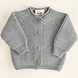 Hvid Hvid | Cardigan Inga | Grey Melange Hvid Hvid | Cardigan Inga | Grey Melange