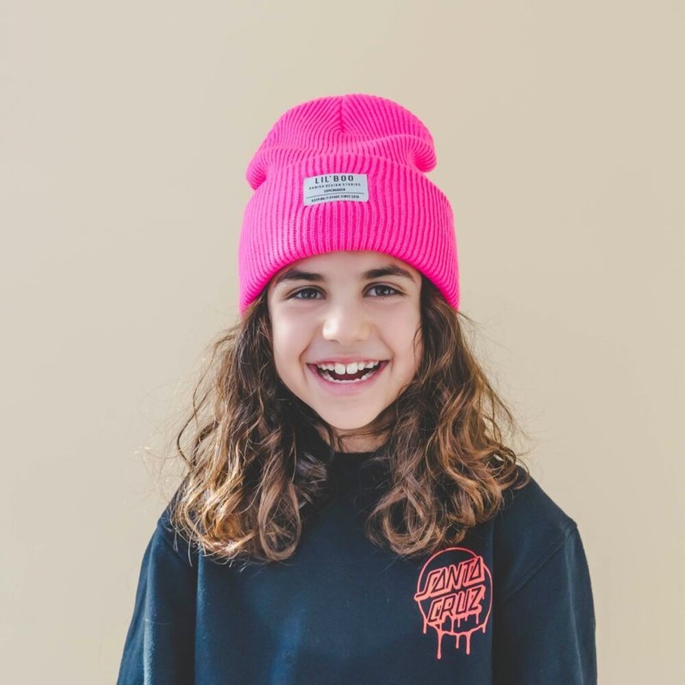 Lil ' Boo Lil ' Boo | Lil’ Boo Hygge Beanie | Neon Pink