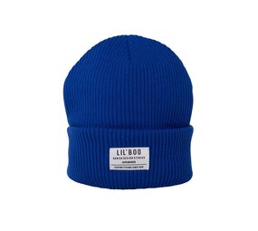 Lil ' Boo Lil ' Boo | Lil’ Boo Hygge Beanie | Bright Blue Lil ' Boo Lil ' Boo | Lil’ Boo Hygge Beanie | Bright Blue