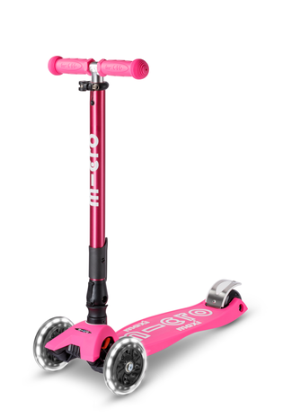Micro Step Micro Step | Maxi Micro inklapbaar LED | Roze Neon