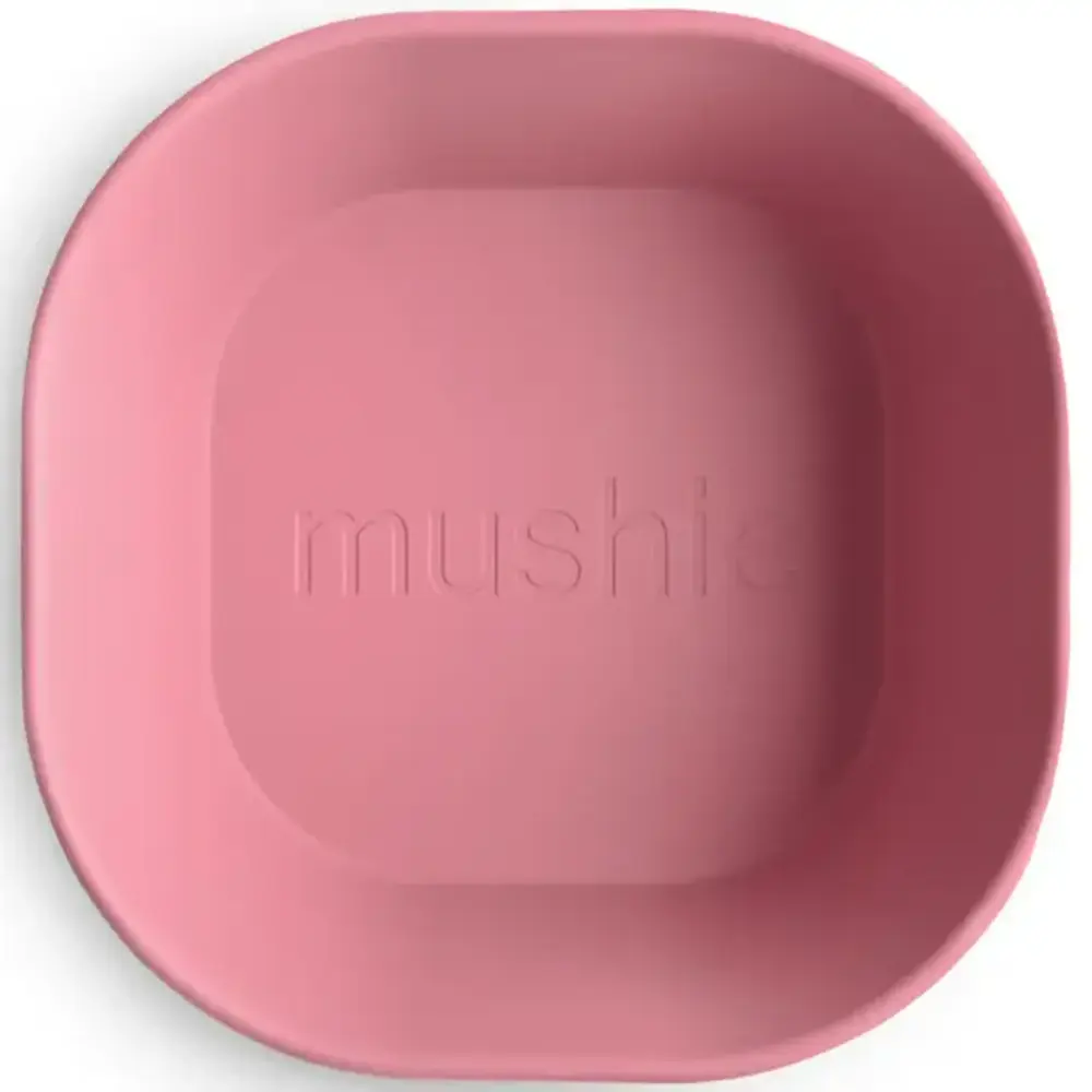 Mushie Mushie | Bowl Square | Dusty Rose