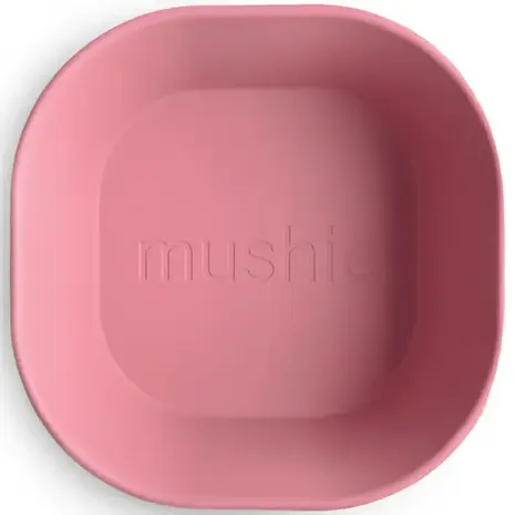 Mushie Mushie | Bowl Square | Dusty Rose