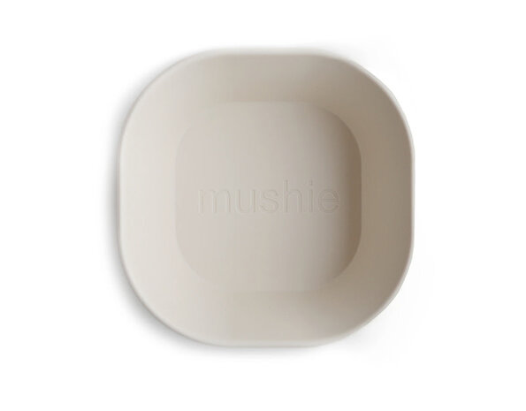 Mushie Mushie | Bowl Square | Ivory